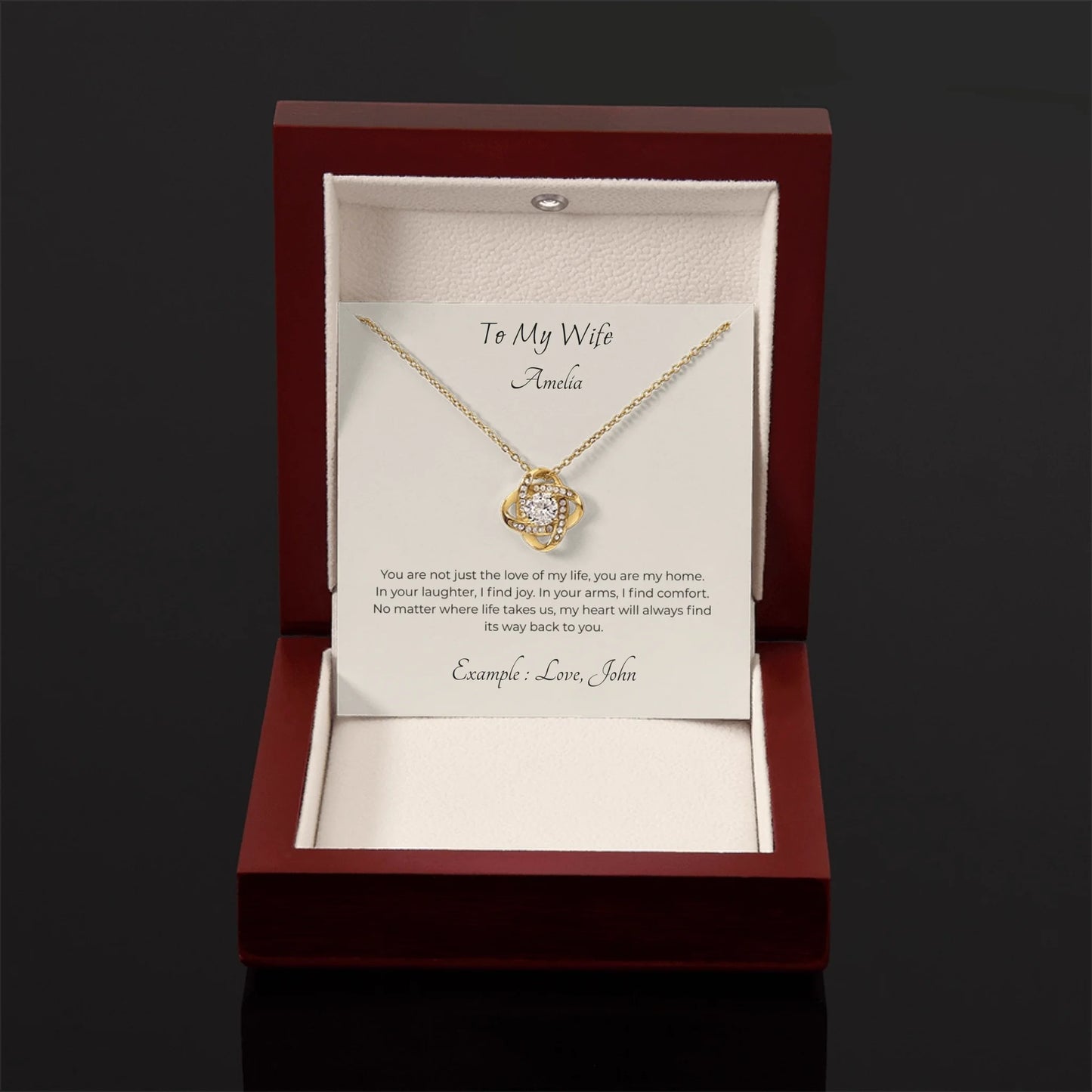 Love Knot Necklace