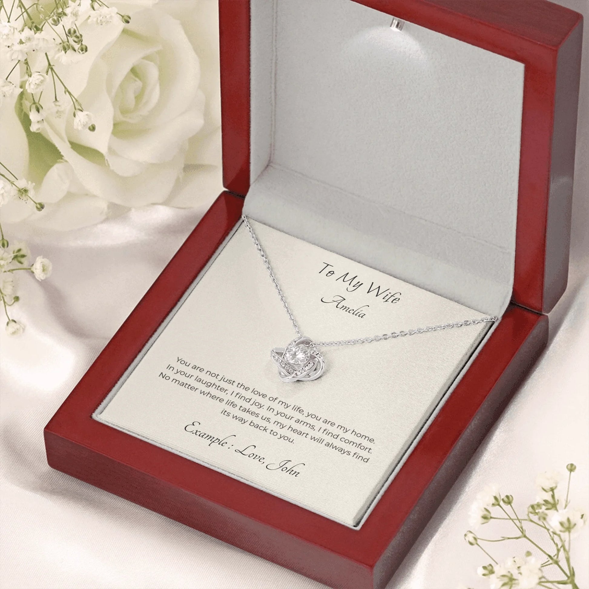 Love Knot Luxury Wooden 6