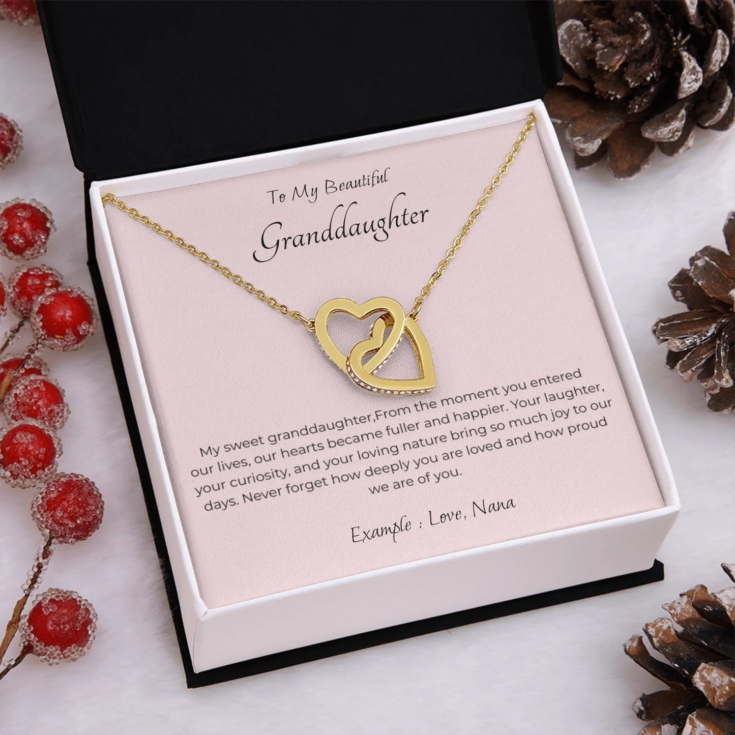 Interlocking Hearts Gold N3