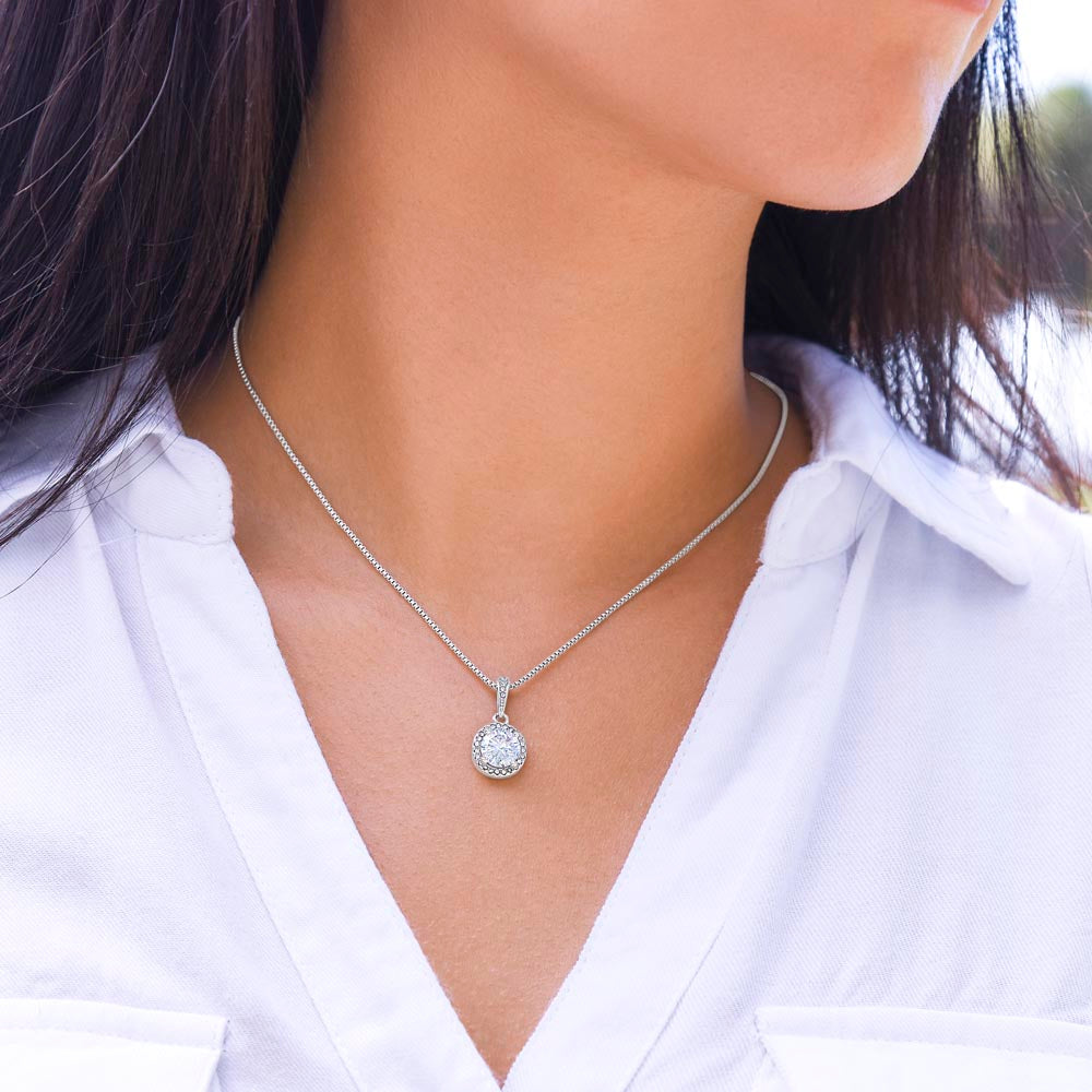 My Granddaughter Eternal Hope Necklace – A Timeless Reminder to Dream Big, Believe in Yourself & Shine Bright