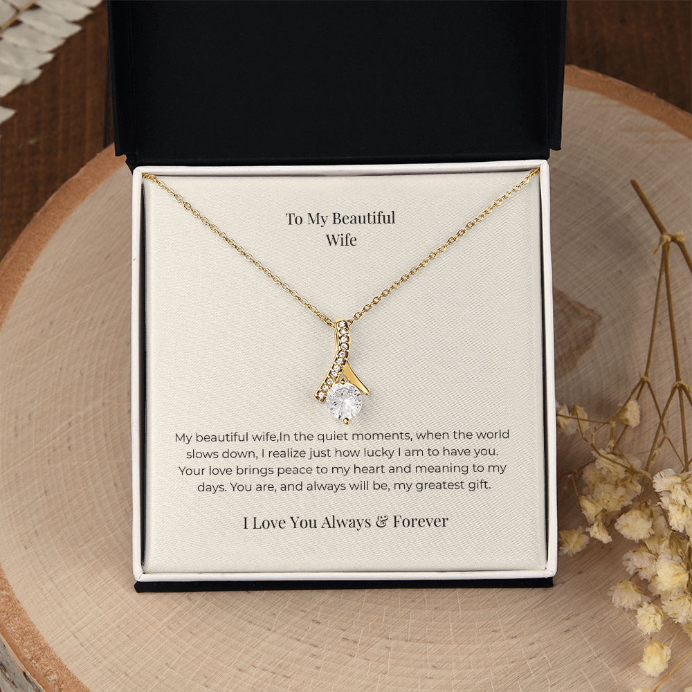 Alluring Beauty Necklace – Elegant Jewelry Gift for Women, Anniversary, Birthday & Valentine's Day