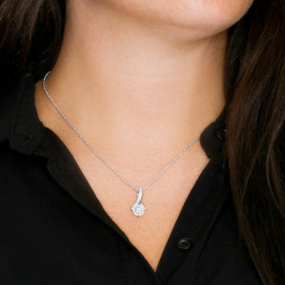 Future Wife Alluring Beauty Necklace – Elegant Romantic Jewelry Gift for Engagement, Proposal & Wedding Journey