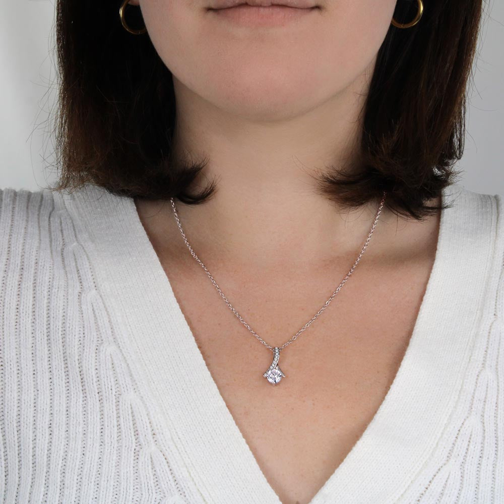 Future Wife Alluring Beauty Necklace – Elegant Romantic Jewelry Gift for Engagement, Proposal & Wedding Journey