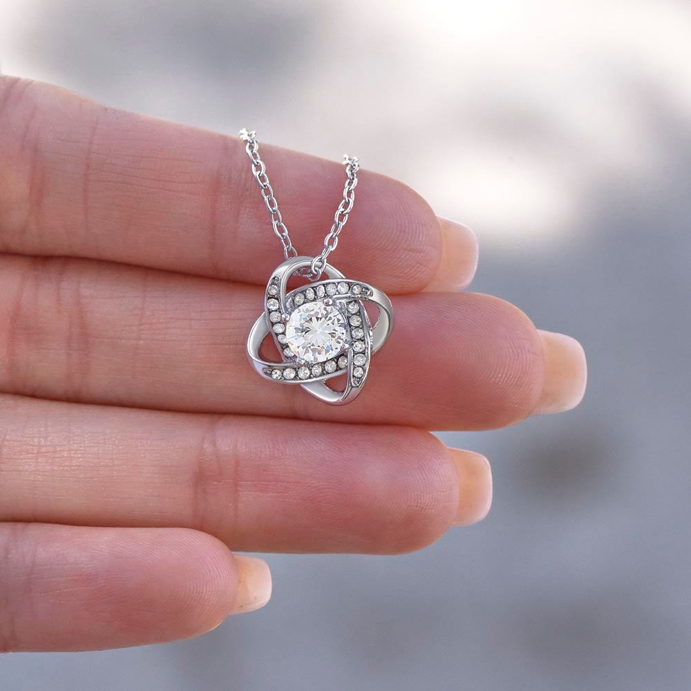 Future Wife Love Knot Necklace – Meaningful Promise Jewelry Gift for Engagement, Proposal & Wedding Journey
