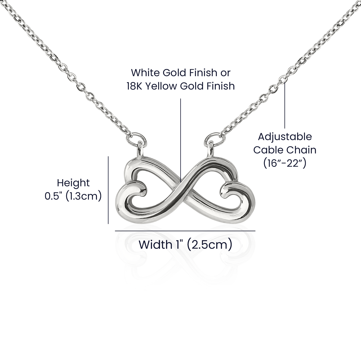 Future Wife Endless Love Necklace – Romantic Jewelry Gift for Engagement, Proposal & Wedding Journey